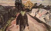 Edvard Munch Muderer oil painting artist